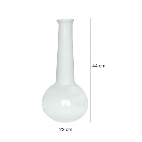 Jarrón Blanco Home 27X36 cm