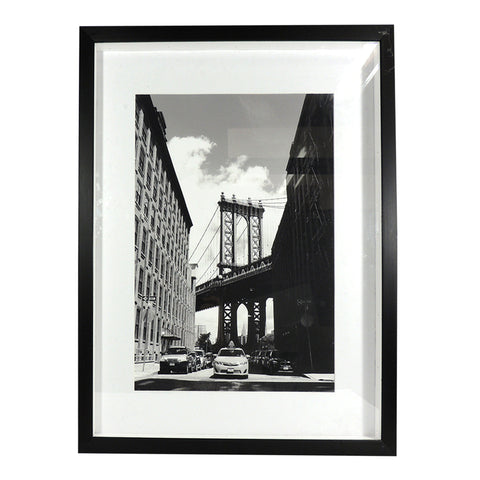 Cuadro Londres Negro London 40 x 4 x 50 cm