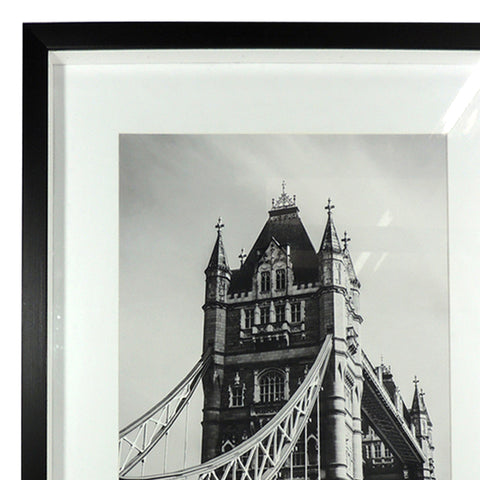 Cuadro Londres Negro London 40 x 4 x 50 cm
