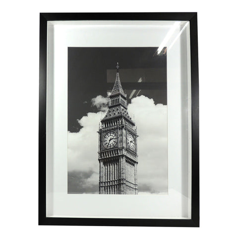 Cuadro Londres Negro London 40 x 4 x 50 cm