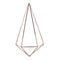 Aplique Diamante Pared Cobre Wire 16.5x28cm