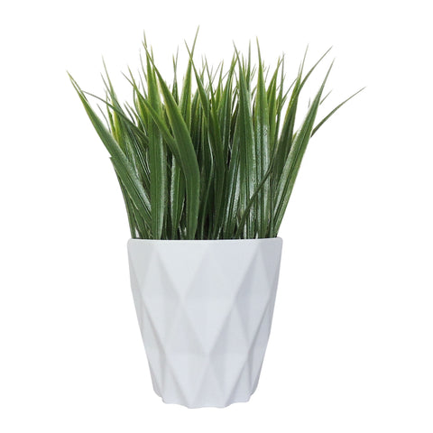 Planta artificial Pasto Verde Jardín 10x10x22 cm