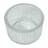 Portavela Murano Transparente 5.3 x 3.5 cm