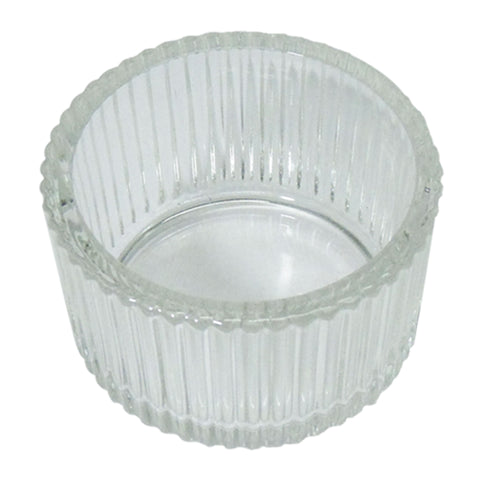 Portavela Murano Transparente 5.3 x 3.5 cm
