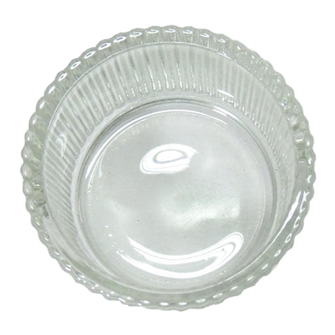 Portavela Murano Transparente 5.3 x 3.5 cm