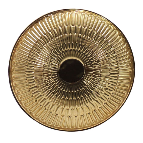 Centro de mesa Oro Deluxe 30X30X5.5 cm