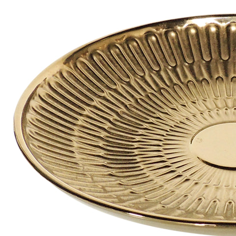Centro de mesa Oro Deluxe 30X30X5.5 cm