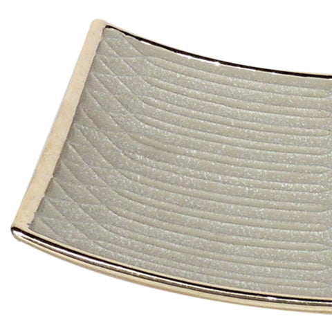 Bandeja Tikal Gris 25x20.5x4.5 cm