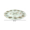 Base de mesa Blanco Mándala 38 x 38 x 0.3 cm