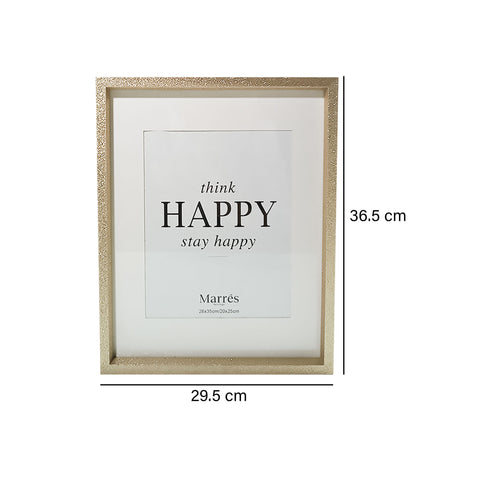 Portaretrato Escarcha Oro Shine 29.5 x 2.5 x 36.5 cm