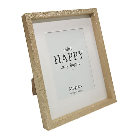 Portaretrato Escarcha Oro Shine 21.5 x 2.5 x 26.5 cm