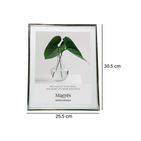 Portarretrato Plata Shine 25.5 x 1 x 30.5 cm