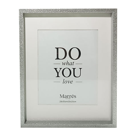 Portarretrato Escarcha Plata Shine 29.5 x 2.5 x 36.5 cm