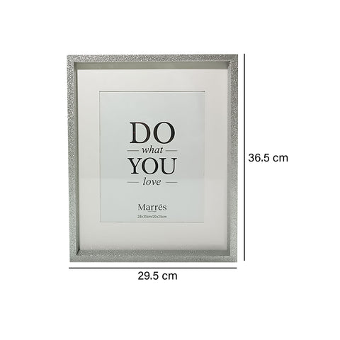 Portarretrato Escarcha Plata Shine 29.5 x 2.5 x 36.5 cm