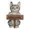 Escultura Gato Welcome Pets 12x9.5x19 cm