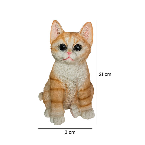 Escultura Gato Pets 13x12x17.5 cm