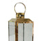 Farol Metal Oro Milan 17x32 cm