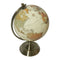Escultura mapamundi Beige Atlas 16x14.5x21.5 cm