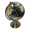 Escultura mapamundi Negro Atlas 16x14.5x21.5 cm