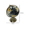 Escultura mapamundi Negro Atlas 16x14.5x21.5 cm
