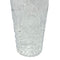 Vaso Arabesco Grande Plástico en Transparente y Gris 9.2X15.2 cm