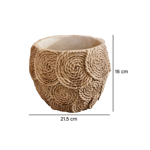 Matera Beige Jordania 16.5X16.5x13 cm