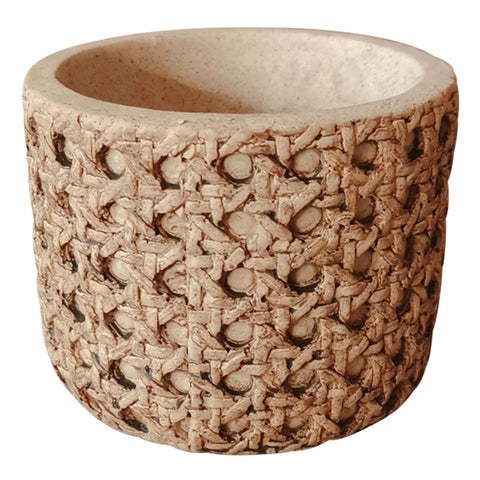 Matera rattan Beige Jordania 10X10x8 cm