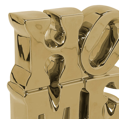 Escultura home Oro Reffinato 13  x 18 cm