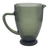 Jarra lineas vidrio Gris Baccarat 13x20x18.7 cm