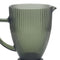 Jarra lineas vidrio Gris Baccarat 13x20x18.7 cm