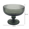 Copa helado lineas vidrio Gris Baccarat 9.8x9.8x11.8 cm
