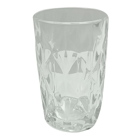 Vaso Rombos vidrio Gris Baccarat 8 x 8 x 12.8 cm