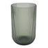 Vaso lineas vidrio Gris Baccarat 8x8x12.8 cm