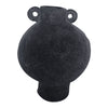 Florero Anfora Negro Rustiko 19.5X25 cm