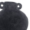 Florero Anfora Negro Rustiko 19.5X25 cm