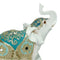 Escultura Elefante Azul  Arya 14x6x16 cm
