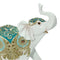 Escultura Elefante Azul  Arya 18x7.5x18 cm