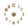 Reloj 3D Amsterdam Oro 70 x 70 cm