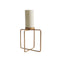 Candelabro Oro Coal  16 x 16 x 18 cm