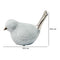 Escultura Pájaro abajo Plata Guinea 13.5 x 8 x 10.5 cm