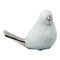 Escultura Pájaro lado Plata Guinea 13.5 x 8 x 10 cm