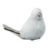Escultura Pájaro lado Plata Guinea 13.5 x 8 x 10 cm