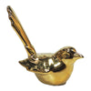 Escultura Pájaro Oro Seul 12 x 7 x 14 cm