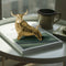 Escultura Toro Oro Gold 18x20cm