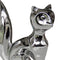 Escultura Zorro Plata Malawi 15 x 6 x 18 cm