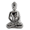 Buda Sentado Plata 13.5X20.5Cm