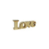 Escultura LOVE Oro Love 24x3.5x8.5 cm