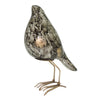 Escultura Pajaro Gris Emperador 14.5X21cm