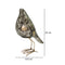 Escultura Pajaro Gris Emperador 14.5X21cm