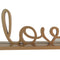 Escultura Love Oro Coal 30 x 9 x 12.5 cm